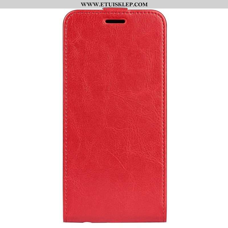 Skórzany Futerał do Samsung Galaxy S23 5G Etui Folio Pionowa Klapa